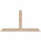 Ekena Millwork Portland Smooth Timber Gable Bracket, Douglas Fir, 72"W x 39"H x 3 1/2"D x 5 1/2"F, 13/12 Pitch GBW072X39X0406POR00SDF - alternate 1